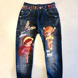 Girls Japanese Anime Leggings